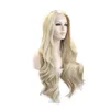 Perruques Synthétiques Longue Perruque Avant De Lacet Or Ombre Blonde Bouclée Vague De Corps Pour Les Femmes Noires Cosplay Frontale Drag Queen Cheveux De Tous Les Jours Drop D Dhoyg