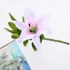 Decoratieve bloemen Creative High Reduction Fake Lily Flower False Anti-Break Rod Decoration