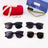 Mode G Buchstabe Luxus-Sonnenbrille Kleine runde Rahmen-Sonnenbrille männlich TR-Brille 2022 Macarone weiblich