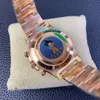 Timing Wrist Watch Cal.4130 Mouvement mécanique Taille de 40 mm d'épaisseur 12,2 mm Rose Or 904L SAPPHIRE VERRE SUPER LUMINENT ARRÉPERSHER 116508 116518 CLEAR