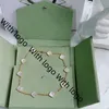 100% Argent Sweet ten motifs Collier Van fleur charme Mode porte-bonheur 10 fleurs Colliers Élégant Ten Clover Classique Colliers Cadeau pour Femme créateur Bijoux de luxe