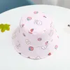 HBP Summer New Wide Brim Girls Chapeaux Cartoon garçons pêcheur bébé extérieur UV Bucket Bodes Toddler Kids Panama Sun Cap P230327