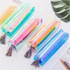 Kids Pencil Case Cute School PVC Pen Cases Bags Stationery Gift Pencil Bag Cute Pencil Box