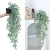 Fleurs décoratives plantes artificielles murales réalistes faux avec Pot vignes suspendues pour bureau à domicile intérieur extérieur étagère décor de chambre