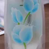 Vazen milieuvriendelijke onbreekbare opvouwbare opvouwbare bloem plastic pvc duurzaam vaas thuis bruiloftsfeest gemakkelijk te opslaan 27 x 12 cm