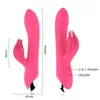 G Spot Vibrator Powerful Dildo Rabbit Vibrator for Women Clitoris Stimulation Massage Adult Sex Toys USB Rechargeable
