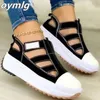 Sandale Casual Sneakers Chaussures Ladies Sandals Corloge pour femmes Femme Open Toe 230330