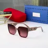 Fashion G Letter luxury sunglasses 2023 New Personalized Cat's Eye Sunglasses Women Matching G Letter