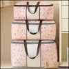 Aufbewahrungsbeutel Quilt Non Woven Bag Faltbare Kleidung Decke Pullover Organizer M/L/Xl Halter Drop Delivery Hausgarten Housekee Organiza Dhkrs