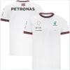 Nova camiseta masculina de manga curta de corrida F1, camisa polo respirável de verão com gola redonda e o mesmo personalizado