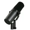 Microphone dynamique cardioïde professionnel de haute qualité SM7B Studio pour enregistrement sur scène en direct Shure Podcasting - Réponse en fréquence sélectionnable - Idéal pour une utilisation en studio