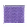 Verpakkingszakken PVC Bubble Bag Colorf Herbruikbare Mailer Zipper Geschenkverpakking Schokbestendige verzegelde film Zip Pouch Drop Delivery Office Schoo Dhzar