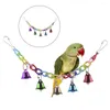 Other Bird Supplies 8 Styles Parrot Toys Wood Birds Standing Chewing Rack Bead Ball Heart Star Shape Toy Accessories