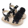 Sandals Dome Camera's Summer New Boys 'en Girls' First Walking Shoes Casual Elegant lederen rubberzolen babyschoenen Stijlvolle ademende strandsandalen Z0331