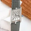 Hollow Mens Watch автоматические механические часы Sapphire 47.15 x 26,2 мм деловые наручные часы Montre de Luxe