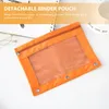 Binder Pouch Pen Bestand Blinder Zipper Pocket Pockets Pouches Document Mesh Doek Doekhouder Holder Statoreringen Bureau -enveloppen Ring