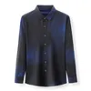 Men's Casual Shirts Tie Dye Shirt Men's Long Sleeve Casual Shirt Ultrathin Fit Chemical Men's Camisa Masculina Vintage Clothing C792 230331