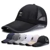 Mäns mesh baseball cap andas andas sommar trucker hatt utomhus fiske hattar ben gorras snapback pappa cap hcs275