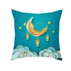 Kudde Eid al-Fitr Case Peach Velvet Soffa vardagsrum sovrum hushållsartiklar kudde täcker textil dekoration måne