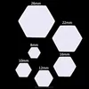 Sewing Notions & Tools 100Pcs Hexagon Templates For Patchwork Paper Quilting Craft DIY Six Sizes N18 20 Drop