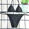 Swim Bikinis Ruit Projektantka Kobieta dwuczęściowa bikini z literą stroje kąpielowe plażowe damskie kostiury kąpielowe trzypunktowe garnitury kąpiel