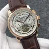 Orologio da uomo di lusso orologi di design Tourbillon di alta qualità Moda Meccanico Acciaio inossidabile Movimento automatico Orologi da donna a carica automatica da donna 2023 Nuova pelle