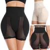 Kadın şekillendiricileri Kadın şekli Ware kadınlar yastıklı arttırıcı kalça pedleri shapewear buand dip artı boyutta ıslak görünüm iç çamaşırı