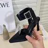 New OPYUM Sandals Designer Women High Heels Stiletto Heel Classic Letters Sandal Fashion Stylist Shoes With Box size 35-40