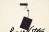 Sommer-neues Kurzarm-T-Shirt Doppelgarn-Gewebe-Stereobuchstabe-Hemd, das Frauen-Männer Rundhals-T-Shirt ursprüngliches Sweatshirt-Polo-Hemd druckt h66f44