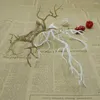 Dekoracyjne kwiaty gałąź sztuczne fałszywe drzewo plastikowe gałęzie wazone zbiór kwiatowy dekoracje do dekoracji