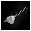 Bar Tools Stainless Steel Conical Cocktail Sieve Great For Removing Bits From Juice Jep Strainer Rrd10949 Drop Delivery Home Garden Dhvnn