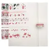 Gift Wrap 10 Rolls Washi Tape Set Flamingo Hand Account Diary Decor Scrapbook Stickers DIY Crafts Supplies