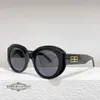 Principais óculos de sol de designer de luxo 20% do painel oval parisiense Inscreção de moldes Inses