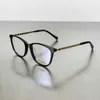 Lunettes de soleil de luxe Top 20% de réduction sur la monture de lentille 3409 La chaîne en peau de mouton peut être équipée du même modèle de myopie clair net rouge uni visage anti