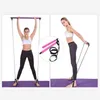 Resistance Bands Fitness Yoga Pilates Bar Portable Gym Accessories Sport Elastic Bodybuilding Resistance Bands For Home Trainer Workout Equipment 230331