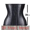 Taille buik Shaper latex trainer riem afslankschede vrouw plat buik korset modelleringsband colombiaanse slijtage gordellichaam 230331