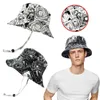 Bergen 2023 Sommer Anime Panama Eimer Hut für Frauen Männer Baumwollfischer Hüte Sun Beach Bob Cap Fashion Outdoor Camping Kopfbedeckung