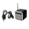 Radio TDV26 Mini ricevitore Wireless Sers Digital Fm per PC Telefono Lettore musicale Mp3 Supporto scheda MicroSD 230331