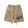 Herren Shorts Herren Ess 1977 Brief Gedruckt Hosen Casual Mode Sommer Männer Essen Für Männliche Streetwear Lose Sport Kleidung UGJO