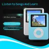 MP3 MP4 Players Student with screen Mini Walkman cute sports running music player external playback 230331