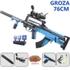 Pistolet jouet GROZA pistolet à Gel pistolet automatique éclaboussures fusils à billes électrique manuel 2 Modes pour enfants jeu de tir adultes CS combat