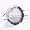 Bar Tools Stainless Steel Conical Cocktail Sieve Great For Removing Bits From Juice Jep Strainer Rrb16274 Drop Delivery Home Garden Dh2Au