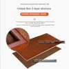 Uhrenboxen Holzkiste Organizer Case Double Layer Brown Herren Schmuckaufbewahrung Display Ring Halskette Armband Geschenk