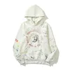 Ouyang Nana Gleicher Stil Graffiti Sweatshirt Frauen Hoodie Koreanische Version Loser Plüsch Verdickter Herbst Winter Frühling