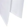 Camisas casuales para hombres Vestido para hombres Blanco Verano Fino Mezcla de algodón sin hierro Polo Tamaño asiático Manga larga para hombres Tallas grandes 3XL-8XL 230331