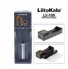 Originele Liitokala Lii-100 Charger Digicharger LCD Display Battery Intelligent 1 Single Slot Micro USB-lading voor IMR 16340 18650 14500 Universal Li-ion-batterij UI1