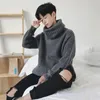 Men's Sweaters 2XL Men Turtleneck Sweater Thick Knitted Pullover Autumn Winter Male High Turtle Neck Plus Over Size Mens Coats Korea Fashion