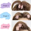 Пушистые волосы корневые клип -зажима Curler Volumizing Hair Clips Premium Hair Rollers с зажимами для ударов