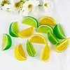 Party Decoration 24PCS Artificial Fruits Decorative Simulation Slice Fake Block Pography Props Wedding Ornaments Home Decor