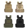 Utomhus Sports Chest Rig Tactical Molle Vest Airsoft Gear Molle Pouch Bag Carrier Camouflage Combat Assault Body Protector No06-032C